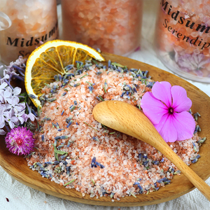 Fabrika doğrudan tedarik ucuz himalaya pembe tuz ticaret gül banyo tuzu aromaterapi - Product Image 3
