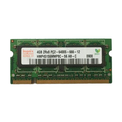 4GB PC2-6400 DDR2 SODIMM 800MHz RAM Guide