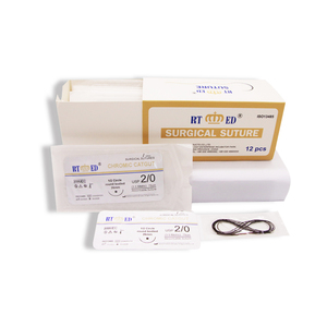 Y tế hàng tiêu dùng nhà máy giá rẻ phẫu thuật khâu <span class=keywords><strong>chromic</strong></span> <span class=keywords><strong>catgut</strong></span> khâu đồng bằng <span class=keywords><strong>catgut</strong></span> khâu - Product Image 1