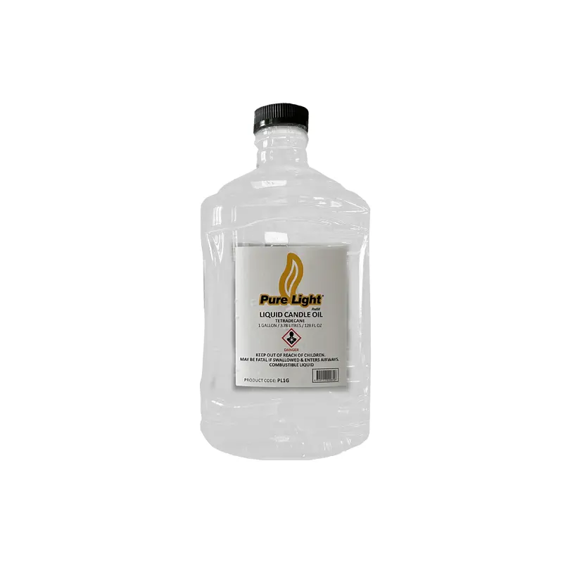 1 Gallon Liquid Paraffin Lamp Oil - Clear Smokeless, Odorless, Burning Fuel for Indoor and Outdoor Use