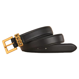 Cinturón de Cuero Vacuno Genuino de 3CM <span class=keywords><strong>para</strong></span> Mujer con Hebilla de Aleación, Cinturones Modernos <span class=keywords><strong>para</strong></span> Jeans, Pantalones y Vestidos - Product Image 5