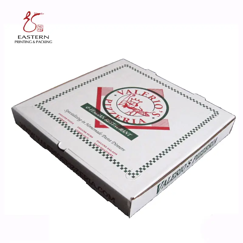 Produsen OEM Kotak Pizza Karton Cetakan Kustom Pizza dengan Desain Baru