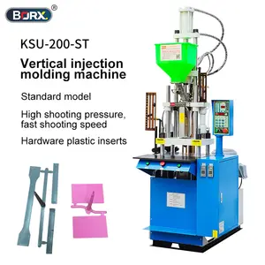 Vertical máquina de moldagem por Injeção para a formação de plug DC e cabos com PVC, TPE, PP, PE material, máquina de moldagem 20t