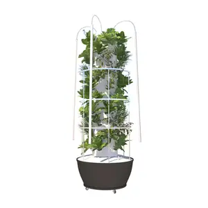 Nuevo Tipo de sistema de cultivo de torre de jardín hidropónico Vertical, kit de 80 macetas, Torre hidropónica de Bélgica