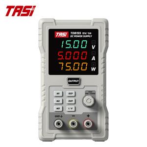 Fuente de Alimentación CC Ajustable TASI TDB155 15V 5A 75W, Mantenimiento Electrónico, Interfaz USB RS232 para Uso Industrial, Entrada 110V - Product Image 1
