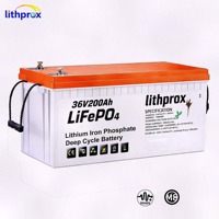 Nueva Tecnología LiFePO4, Batería de 36V200AH para Ayudas de Movilidad, Ahorro de Energía, Protección Contra Sobrecargas para Sillas de Ruedas, Certificaciones FCC, CE, RoHS