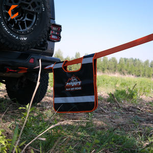 30000lbsオフロードヘビーデューティー4*4 3 "* 30'4 x4オフロードトレーラー用牽引ストラップドローストリング牽引トレーラーストラップ - Product Image 5