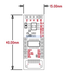 096inch Tft Color Screen Lcd Screen 80 160 UART serial communication screen SW32M55D4 <strong>dev</strong> - Product Image 2