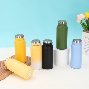 Logo personnalisé 500ml gobelet en acier inoxydable 304 à double paroi enduit de poudre bouteilles d'eau isolées - Product Image 3