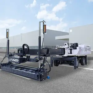 Boom Vibrating Concrete Laser Screed Machine For Concrete Level