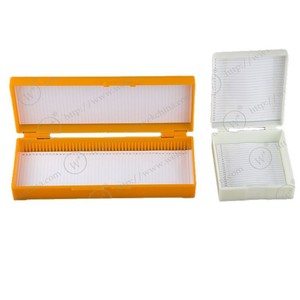 Boîte de rangement pour 100 lames de microscope en verre W913 pour le stockage des échantillons - Product Image 3