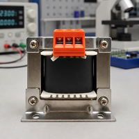 Transformateur de puissance monophasé EI 50/60 Hz, isolation personnalisée OEM, enroulement en cuivre et aluminium pour équipement électronique industriel