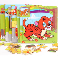 Jouets de dessin animé personnalisés DIY avancés, matériaux écologiques et sécuritaires, puzzles en papier pour enfants pour l'éducation à domicile et le développement intellectuel