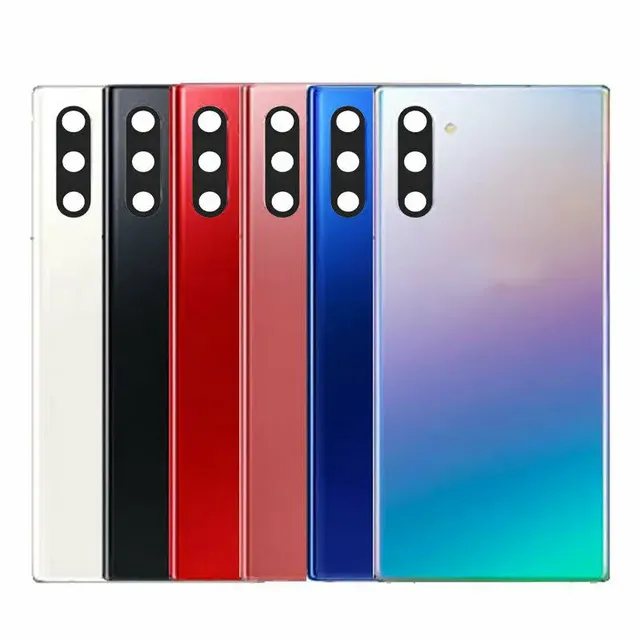 Back Glass Battery Cover Panel Replacement for Samsung Galaxy Note 10 Plus Lite Housing Cover Panel Replacement