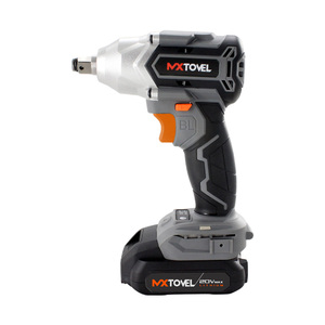 <span class=keywords><strong>Llave</strong></span> <span class=keywords><strong>de</strong></span> <span class=keywords><strong>Impacto</strong></span> Inalámbrica Industrial <span class=keywords><strong>de</strong></span> 20V, Alto Torque, Sin Escobillas, con Batería, Accionamiento <span class=keywords><strong>de</strong></span> <span class=keywords><strong>1</strong></span>/<span class=keywords><strong>2</strong></span>'', 350N.m Torque Máximo, Funcionamiento Inverso - Product Image 4