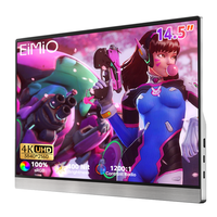 EIMIO OEM ODM PC portable 4K 3840*2400 Ultra clair 1080p IPS Type-C 100% SRGB Gaming 60Hz 178° Angle de vision 6ms Moniteur