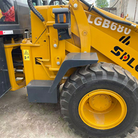 Efektivitas Biaya, Konsumsi Bahan Bakar Rendah dengan Pengoperasian Mudah, Backhoe Loader SDLG LGB680 Bekas untuk Konstruksi yang Berat