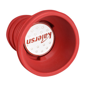 Ventosa de pelota de golf roja portátil con empuñadura magnética para recoger bolas - Product Image 2