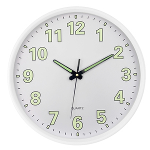 2025 mới đến tùy chỉnh nhà trang trí im lặng không đánh dấu đồng hồ sáng đồng hồ treo tường ánh sáng ban đêm mặt duy nhất thạch anh tùy chỉnh - Product Image 3