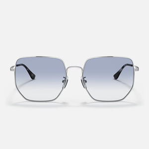 Lunettes de soleil tendance 2026 de qualité supérieure, monture carrée surdimensionnée, monture métallique, verres dégradés UV400 - Product Image 2