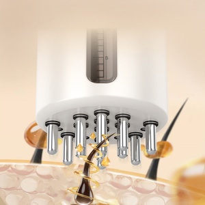 Nuevo Aplicador de Líquido para el Cuero Cabelludo, Peine Aplicador de Líquido para el Cabello, Masajeador Eléctrico con Vibración Roja para el Cuidado del Cabello, Minogue - Product Image 2