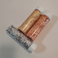 Feuilles d'or de haute qualité couleur or 24 carats pour la décoration de gâteaux, boissons, aliments, pâtisseries et glaces