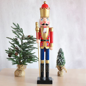 Wholesale Customize Handcraft 90cm 3ft Wooden <b>Nutcracker</b> Ornaments for <b>Outdoor</b> Christmas Decoration - Product Image 1