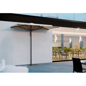 ฐานโลหะสำหรับใช้ในสนามสวนอลูมิเนียมกลางเสาร่มทรงสี่เหลี่ยม150x300สำหรับสวนลานบ้านชายหาดโรงแรมสวน - Product Image 2