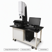 Proyector de Perfiles Óptico de Precisión Avanzada, Máquina de Medición por Vídeo 300x200x200mm ±0.5% con Base de Granito, Certificación CE ISO OEM