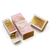 Emballage de boîte avec logo personnalisé écologique Boîte de papier Beauty Blender Boîtes en carton vides