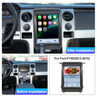 Stereo Mobil Android 12 Inch Octa TS10S 4+64G untuk Ford F150 2013-2015 Android Carplay Android Auto