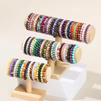 Bracelets en pierre naturelle JD GEMS, vente en gros, cristaux énergétiques, méditation, yoga, bracelets de guérison, idéal pour un usage quotidien