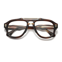 Vente en gros d'usine, montures de lunettes rectangulaires durables à monture complète, couleur unie, verres en polycarbonate anti-UV, unisexe, pour adultes, usage quotidien