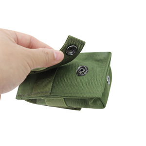 Tactical Flashlight Bag Nylon Molle Outdoor Hiking Waist Pouch Black Military Green Khaki Camouflage M5 Accessory Case - Product Image 3