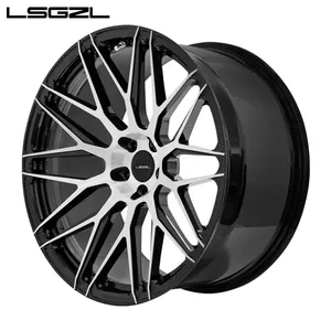 18 20 26 inci roda Aloi tempa 5x114.3 5x120 pelek untuk Audi Mercedes