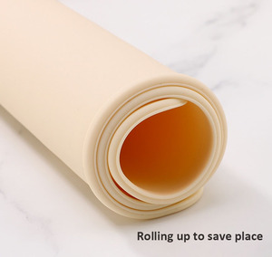เสื่อให้อาหารสัตว์เลี้ยงสําหรับสุนัขแมว ซิลิโคนทําความสะอาดง่าย - Product Image 3