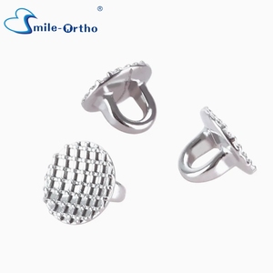 Bottoni Linguali Ortodontici in Acciaio Inossidabile con Base Rotonda o Rettangolare, Modellati in Un Unico Pezzo <span class=keywords><strong>MIM</strong></span>, Adesivi Diretti - Product Image 2