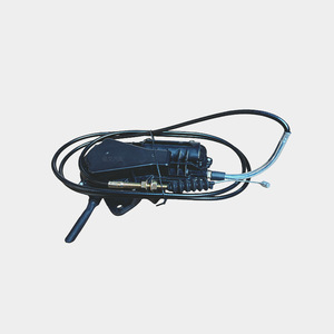 Mc898181 Cable Operated Engine Kill <b>Switch</b> For Isuzu Komatsu Excavator 24V <b>Push</b> <b>Button</b> Replacement Part - Product Image 1