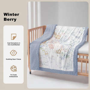 ผ้าห่มเด็กอ่อน ผ้าห่มนิรภัยสำหรับเด็ก พร้อมปุ่มนุ่มช่วยให้นอนหลับได้นานขึ้น ผ้าห่มเด็กนุ่มสบาย ออกแบบได้ตามต้องการ - Product Image 5