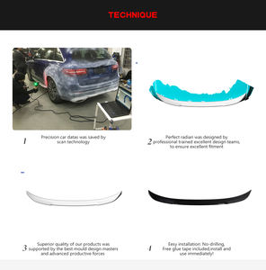 Alerón de maletero M3 F80 de fibra de carbono seca de diseño de fábrica para <span class=keywords><strong>BMW</strong></span> F30 325i 328i 330i <span class=keywords><strong>335i</strong></span> M Sport <span class=keywords><strong>Sedan</strong></span> 13-19 - Product Image 2