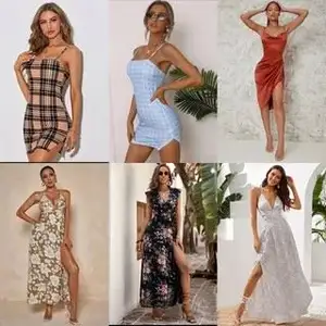 Good Omens Brand Womens Clothes Dress European Clothing Women Plus Size Clothes Dresses Women