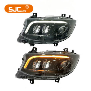 Accesorios para Automóviles SJC, Faro Delantero para <span class=keywords><strong>Mercedes</strong></span> Benz <span class=keywords><strong>Sprinter</strong></span> 2019-<span class=keywords><strong>2023</strong></span>, Faro Láser, Conexión Directa, <span class=keywords><strong>Precio</strong></span> de Fábrica al por Mayor - Product Image 1