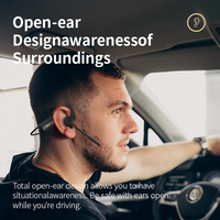 Casque de Communication ALOVA Appels Clairs Bluetooth 5.3 avec Microphone pour Service Client Téléphone
