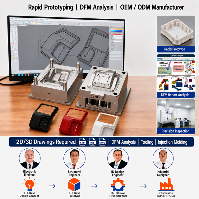 Professional Mold Design & 3D CAD Service | Rapid Prototyping | DFM Analysis OEM/ODM Manufacturer