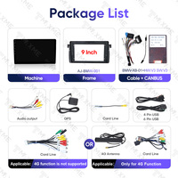 Maisimei pemutar Multimedia mobil, 9 inci layar Android Radio Video untuk BMW E46 1998-2006 Radio GPS WIFI