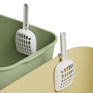 ANYA-Pelle à litière pour chat couleur bonbon, moderne en plastique PP, portable, outil de nettoyage des déchets d'animaux, vente en gros - Product Image 1