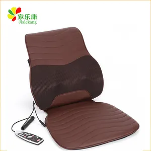 Electric Massage Lumbar And Seat Cushion With Vibrating Heat Functions For Truck Drivers