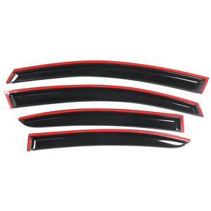 Protector de lluvia para viseras de ventana de estilo delgado para Subaru Impreza 2012-2016 y WRX STI Subaru Impreza 4Dr 2015-2021 - Product Image 6