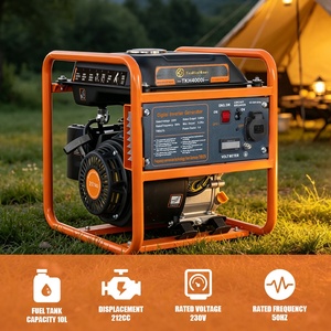 TKH4000i Open-Frame Inverter <b>Generator</b> Manual/Electric start 170FA Engine Displacement 212CC <b>Gasoline</b> <b>Generator</b> - Product Image 6
