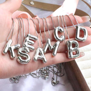 Vente en gros directe, collier alphabet ballon de haute qualité, nouveau produit en promotion, pour femmes - Product Image 4